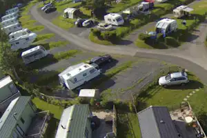 Camping The Quiet Site - Campingplatz aus der Vogelperspektive