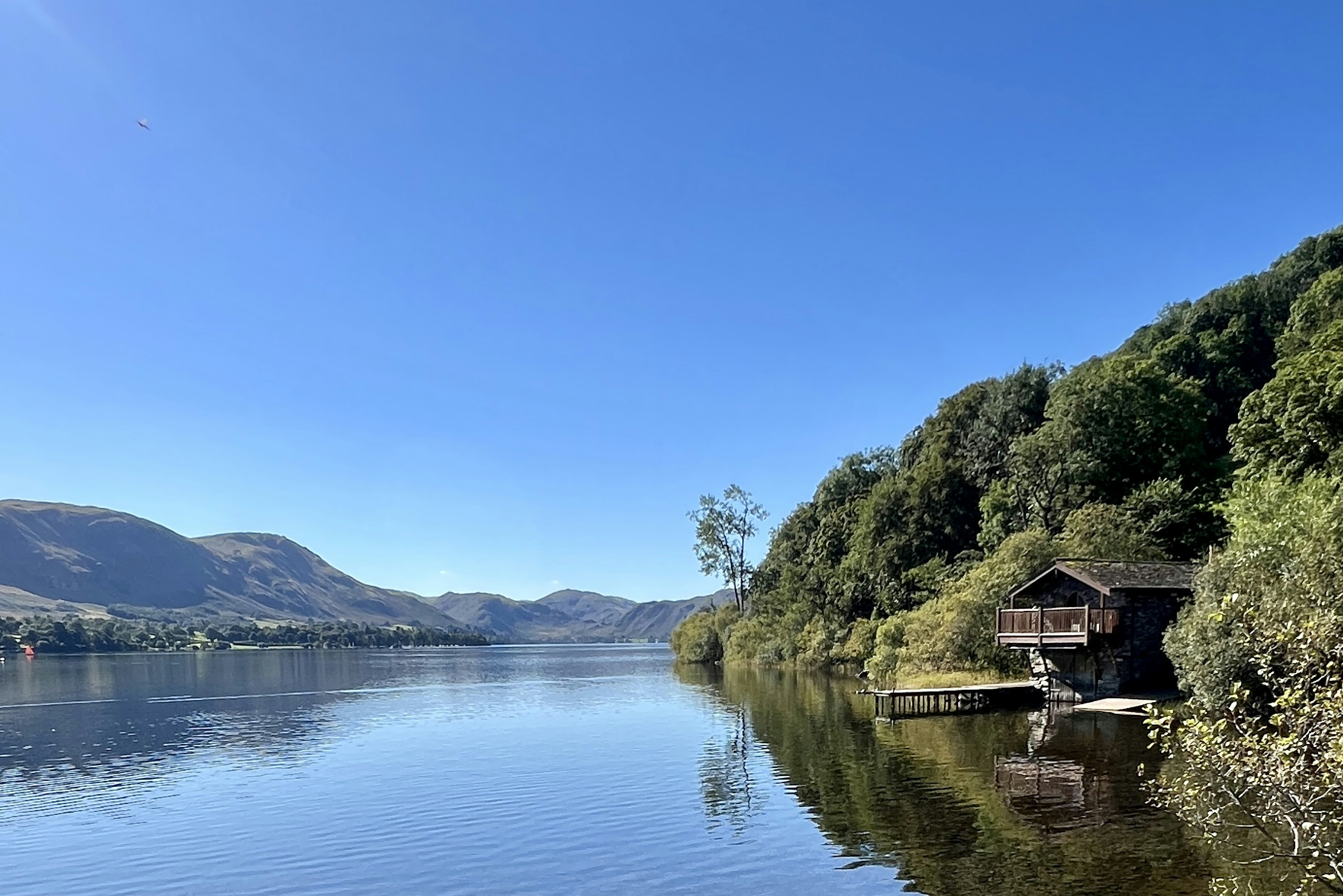Camping The Quiet Site - Blick auf den See am Campingplatz