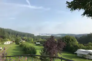 Camping Thüringer Wald - Stellplatz vom Campingplatz im Thüringer Wald