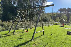 Camping Thüringer Wald - Kinderspielplatz auf dem Campingplatz