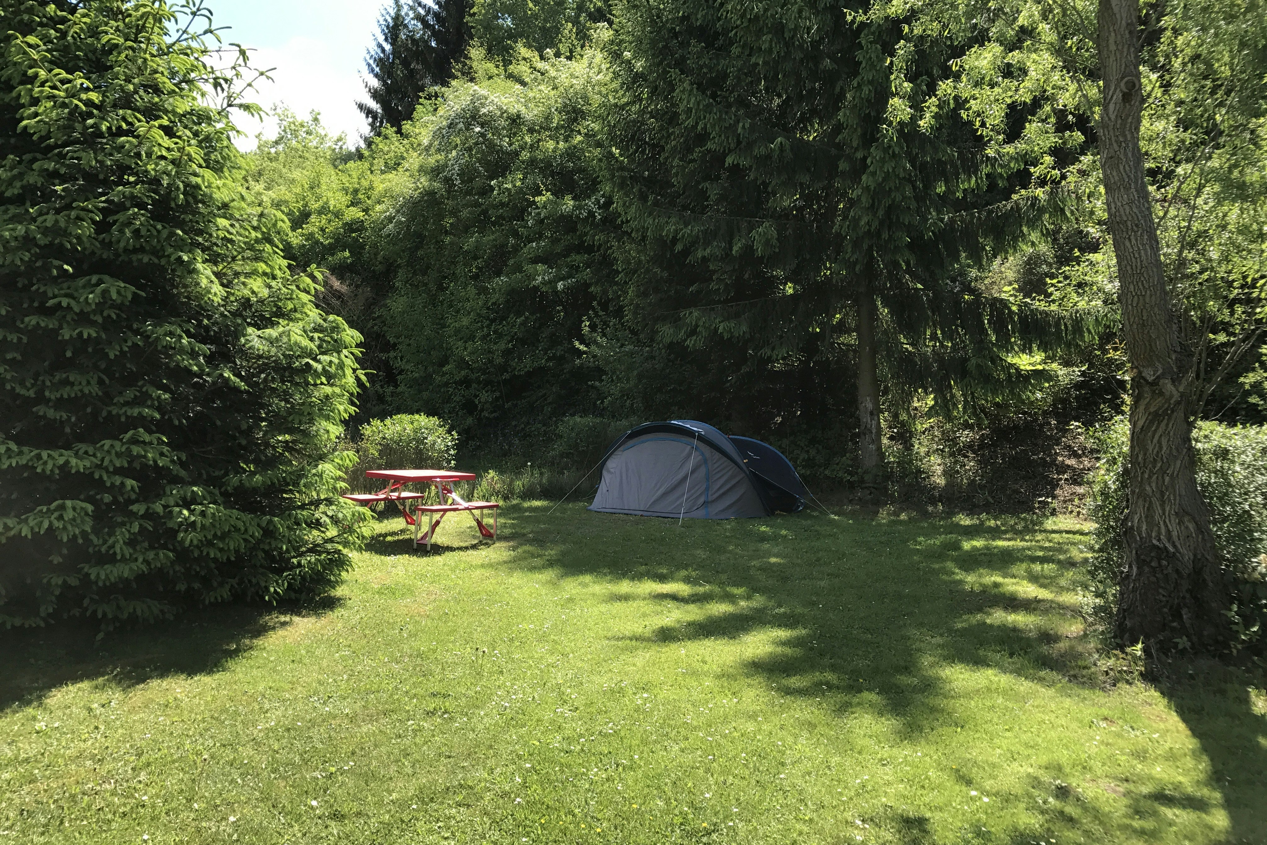 Camping Thüringer Wald - Zeltplatz auf dem Campingplatz