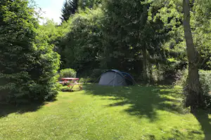 Camping Thüringer Wald - Zeltplatz auf dem Campingplatz