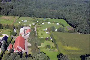Camping Tikvah - Campingplatz aus der Vogelperspektive
