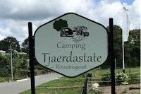 Camping Tjaerdastate - Einfahrt des Campingplatzes
