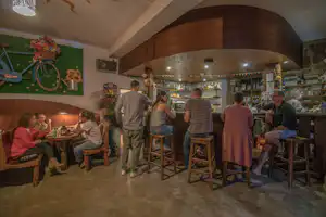 Camping Toca da Raposa - Bar auf dem Campingplatz