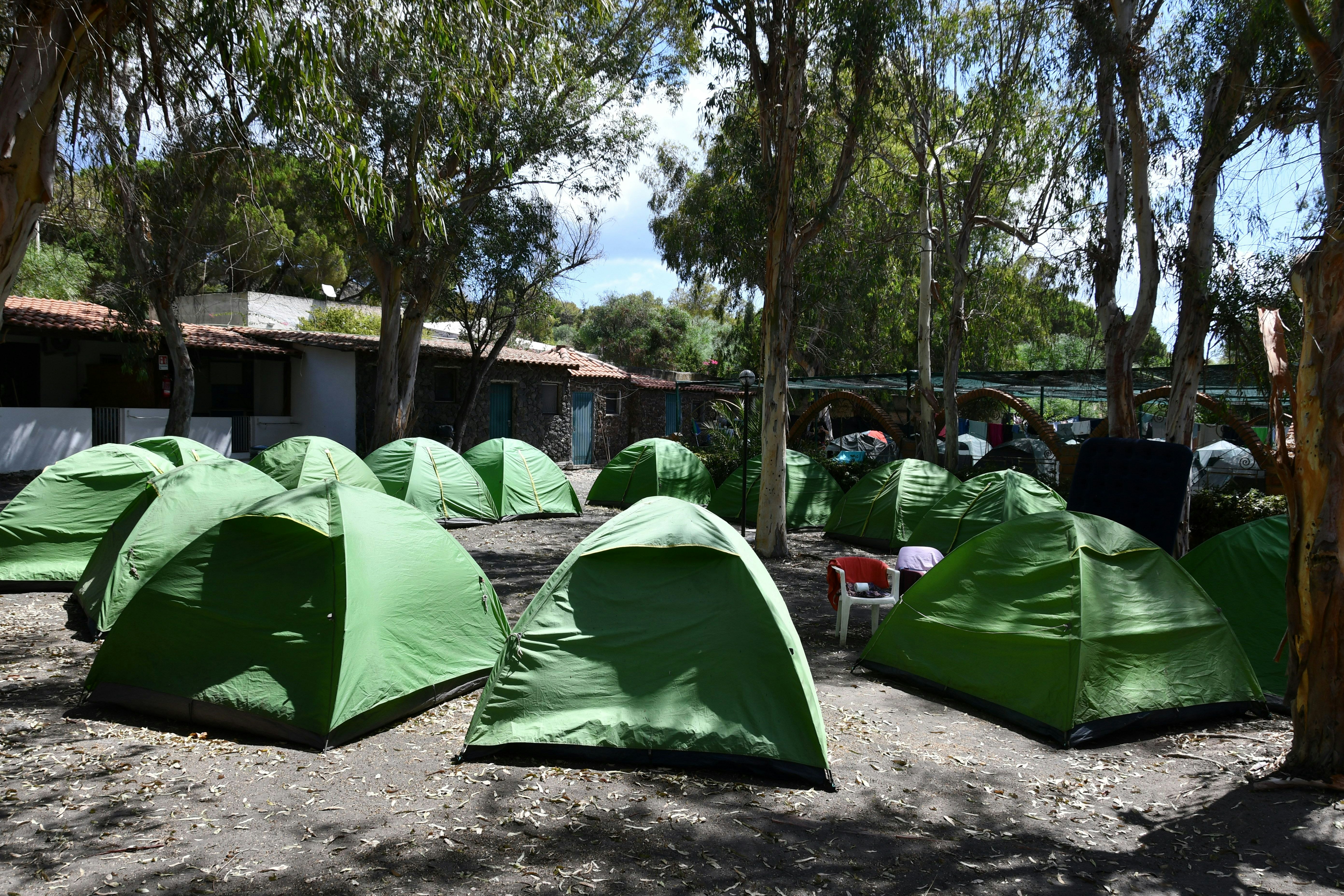 Villaggio Togo Togo  Camping Togo-Togo - Blick auf die Zeltplätze auf dem Campingplatz