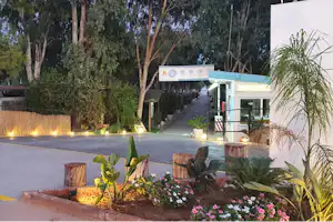 Camping Torre la Sal 1A - Eingang des Campingplatz