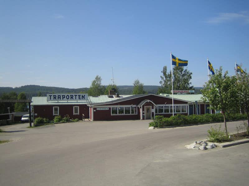 Camping Träporten i Borgsjö - Campingplatz Rezeption