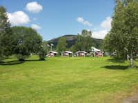 Camping Träporten i Borgsjö - Mobilheime im Grünen auf dem Campingplatz---