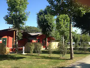 Camping Trasimeno - Sanitärgebäude auf dem Campingplatz