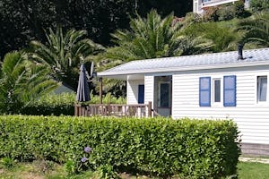 Camping Trestraou - Mobilheim vom Campingplatz im Grünen