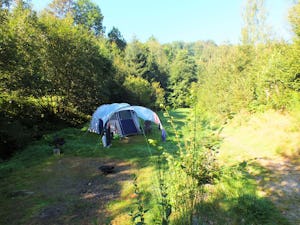 Camping TroDoWay - Standplätze auf der Wiese auf dem Campingplatz