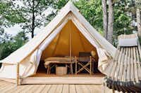 Camping Trosa Havsbad - Glamping-Zelt auf dem Campingplatz