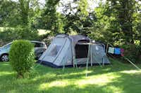 Camping Trézulien -   Stellplätze  auf dem Campingplatz
