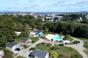 Camping Trézulien - Campingplatz aus der Vogelperspektive