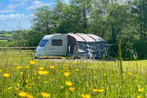 Tyddyn Isaf Caravan Park - Standplätze in grüner Umgebung