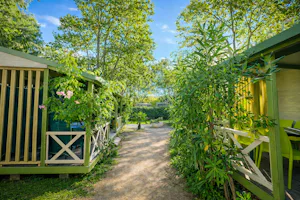 Camping ULVF – U Libecciu - Mobilheime auf dem Campingplatz