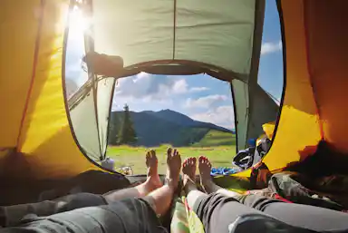 Camping Um Bierg