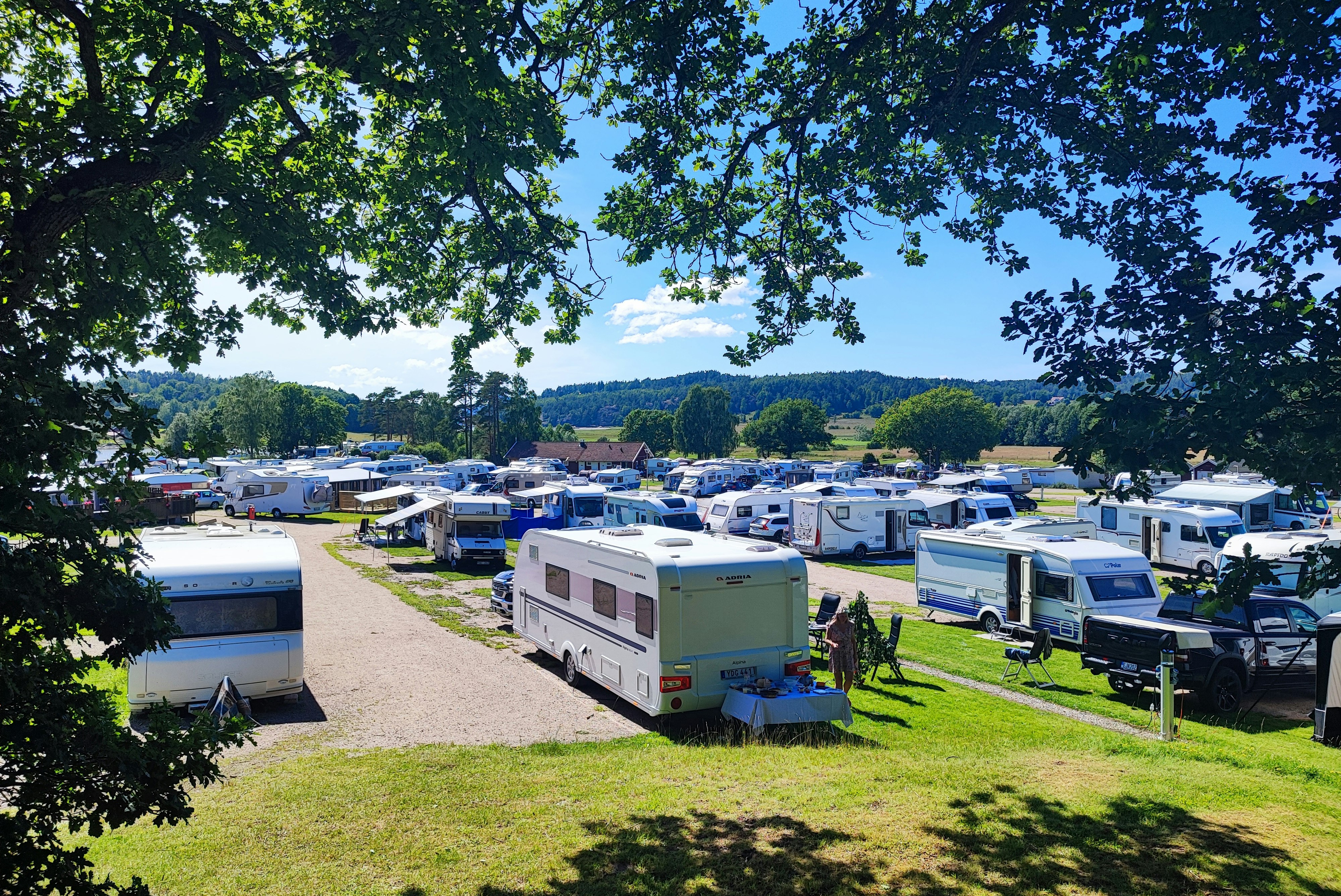 Camping Unda - Standplätze auf dem Campingplatz