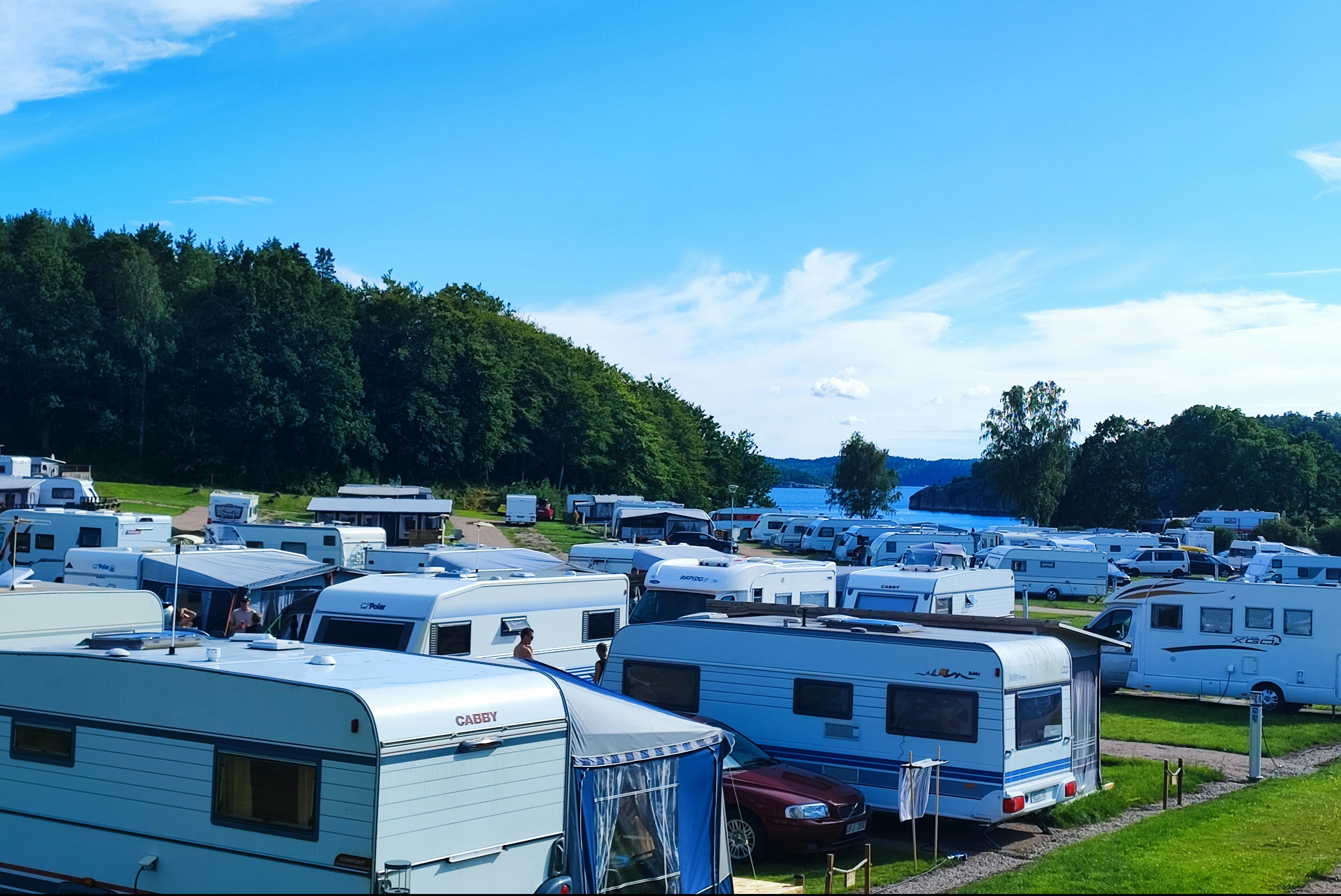 Camping Unda - Standplätze auf dem Campingplatz