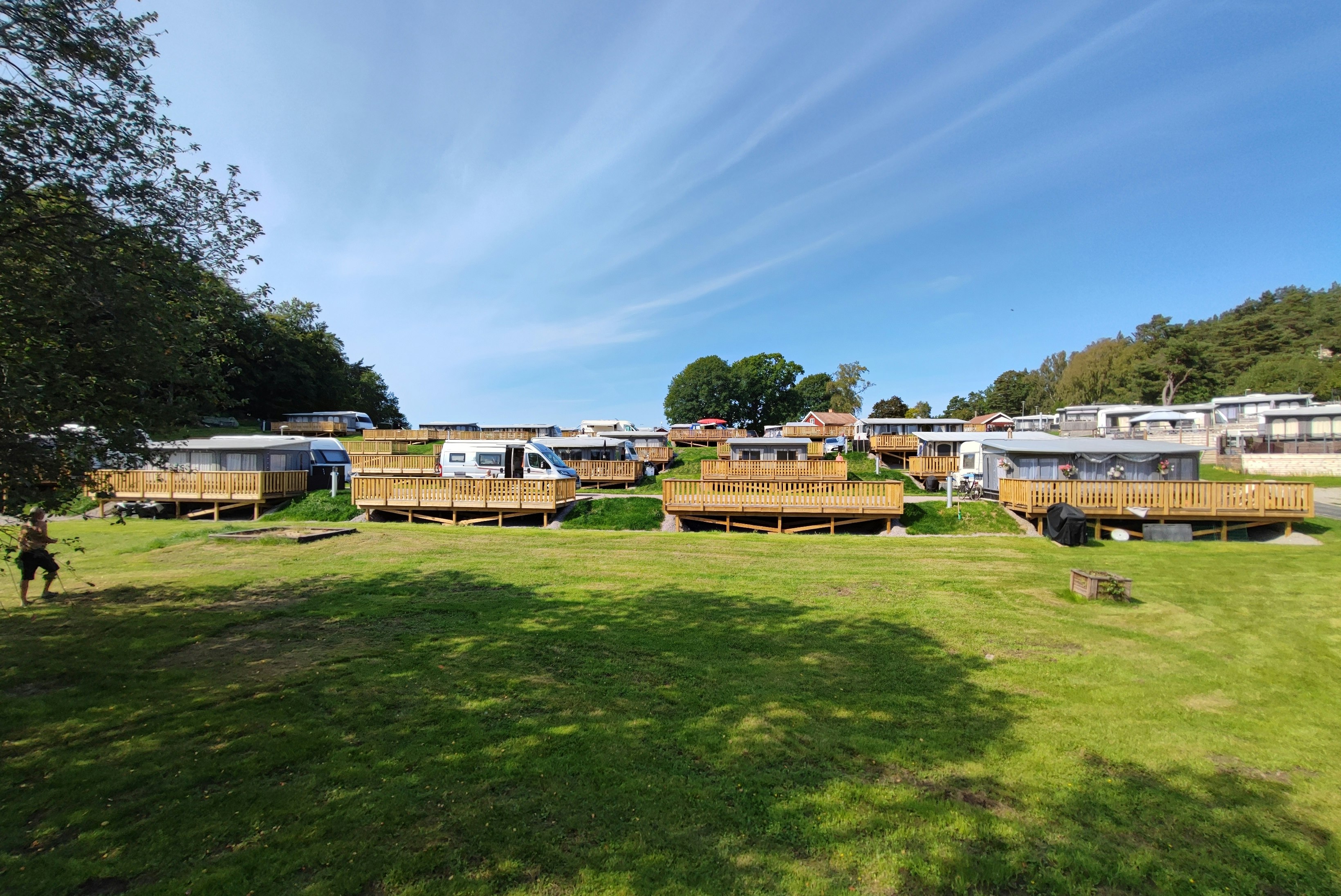 Camping Unda - Standplätze auf dem Campingplatz