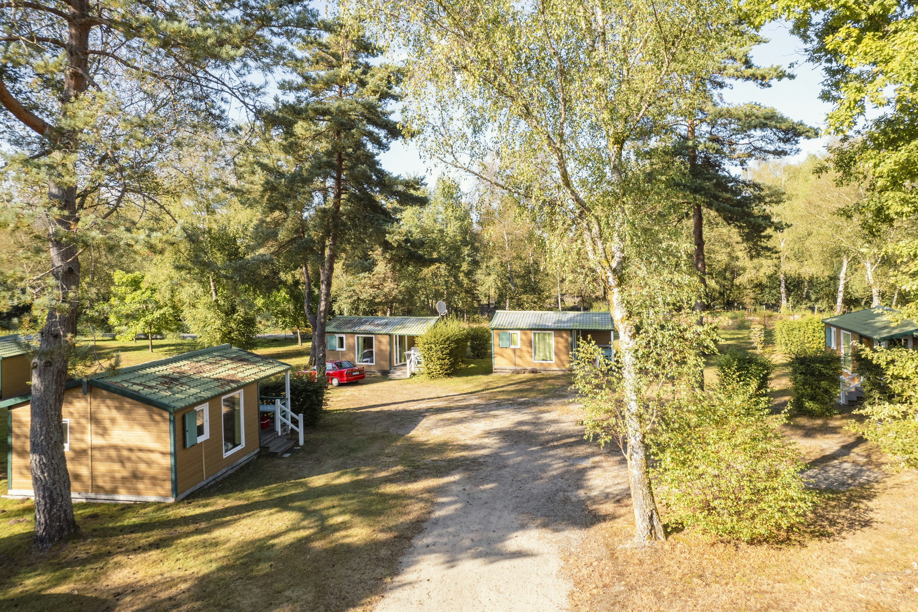 Camping Ushuaïa Villages - La Presqu'Ile  - Mobilheime auf dem Campingplatz