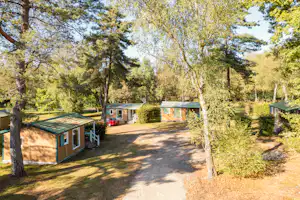 Camping Ushuaïa Villages - La Presqu'Ile - Mobilheime auf dem Campingplatz