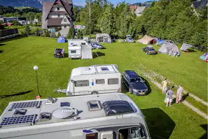 Camping Ustup - Wohnmobil- und Wohnwagenstellplätze auf der Wiese