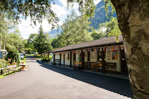 Camping Val di Rhêmes - Rezeption vom Campingplatz