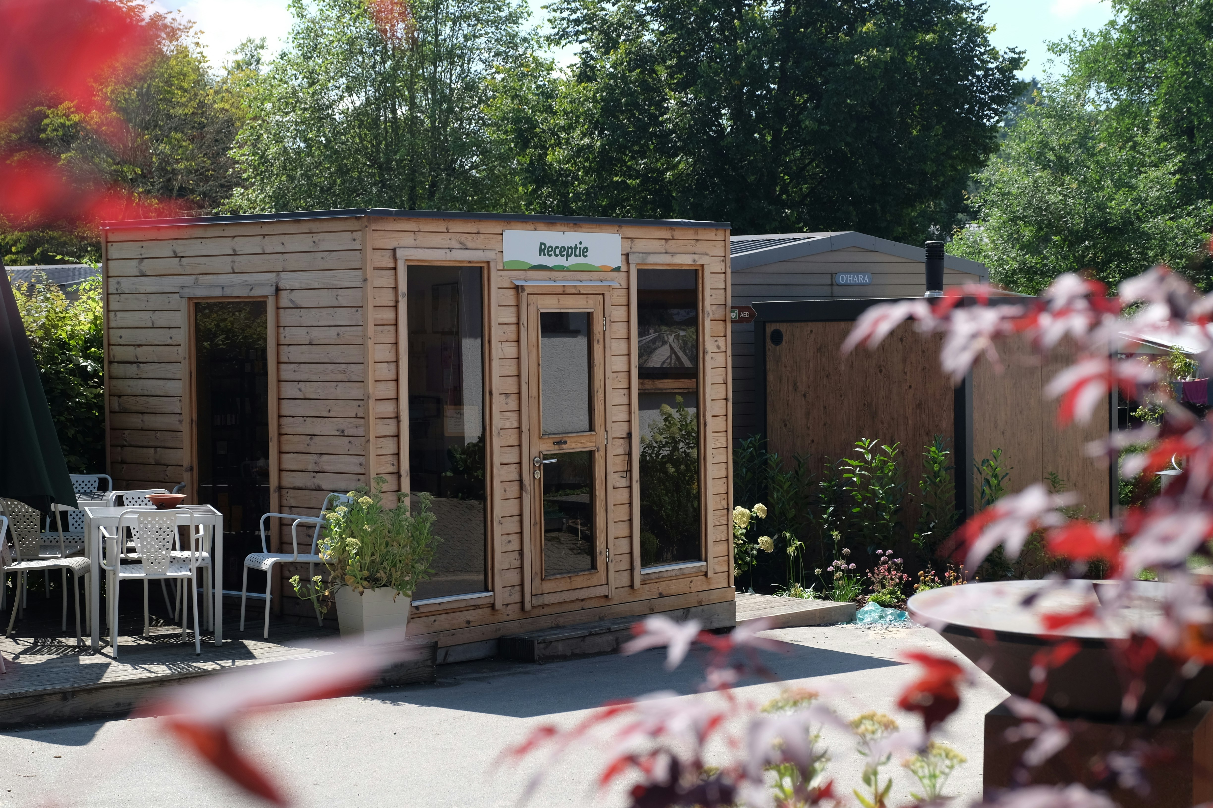 Camping Val d'Or - Rezeption des Campingplatzes