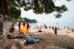 Camping Vala - Camper am Strand vom Campingplatz
