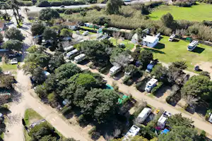 Camping Valdevaqueros - Campingplatz aus der Vogelperspektive