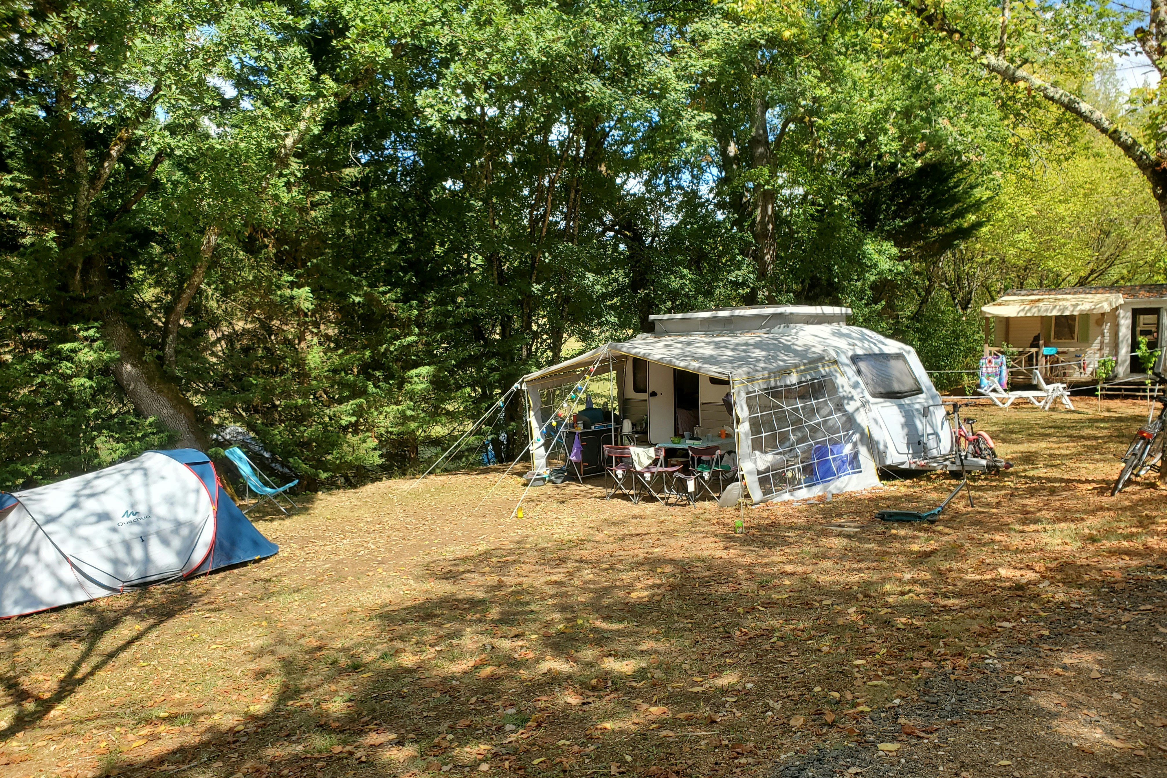 Camping Valenty - Standplätze auf dem Campingplatz