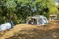 Camping Valenty - Standplätze auf dem Campingplatz