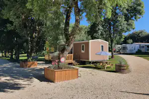 Camping Valerick - Mobilheim auf dem Campingplatz
