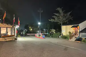 Camping Valira - Einfahrt des Campingplatzes