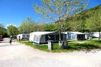 Camping Vall de Camprodon - Wohnwagen- und Zeltstellplatz auf dem Campingplatz