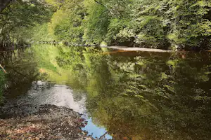 Camping Vallee de L'Our - See am Campingplatz