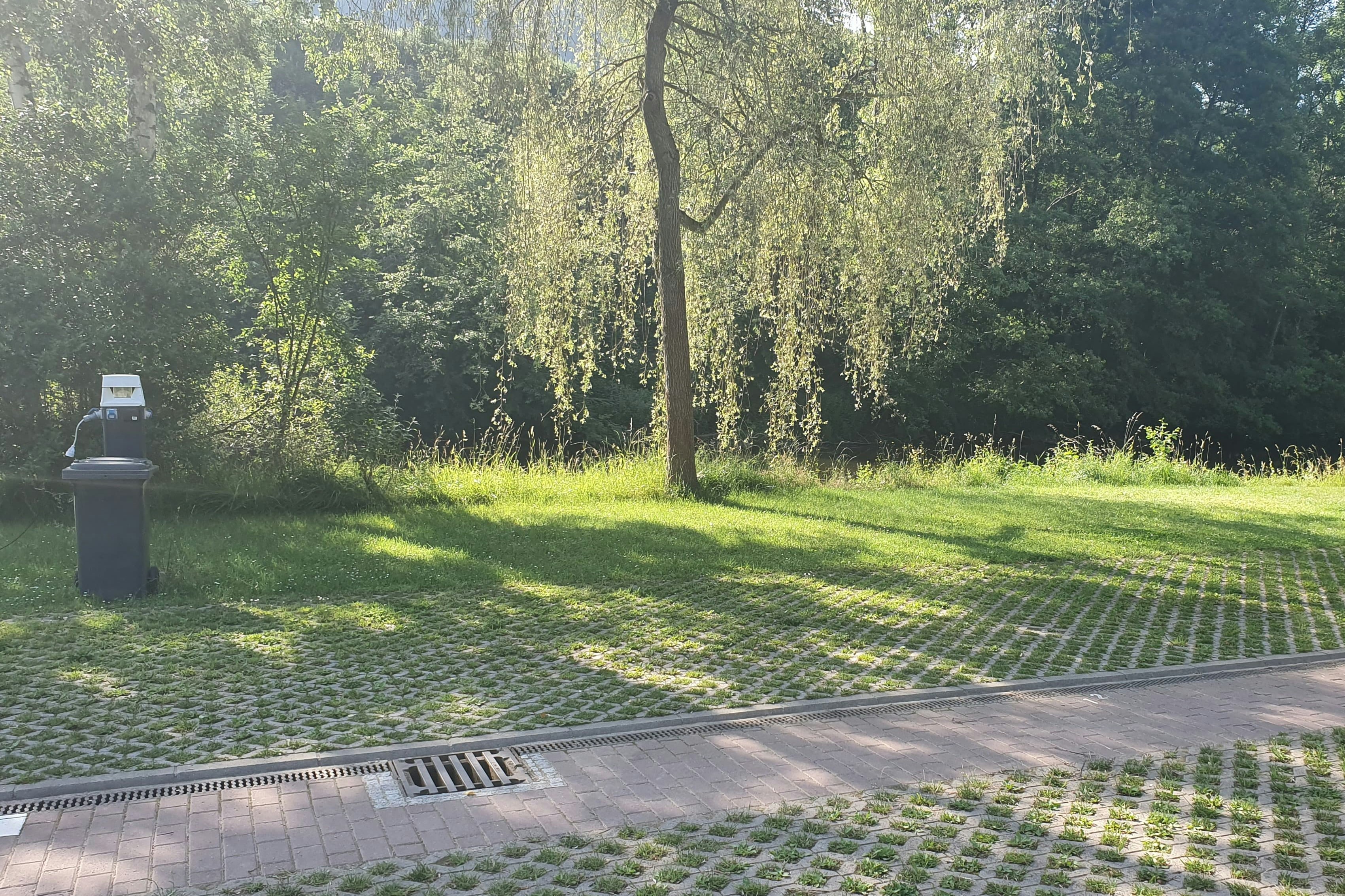 Camping Vallee de L'Our - Stellplatz auf dem Campingplatz