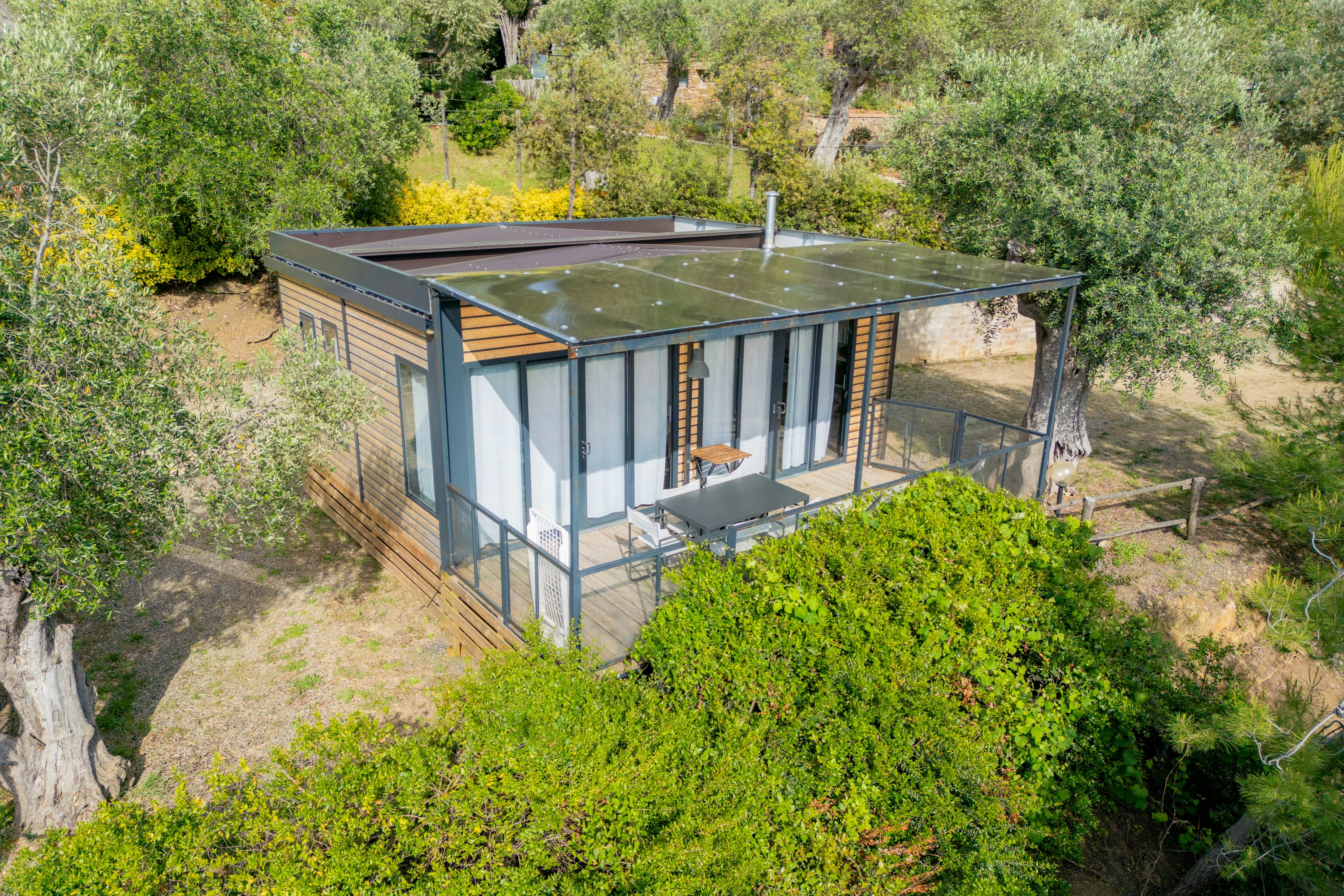 Camping Vallicella - Außenansicht eines Mobilheims