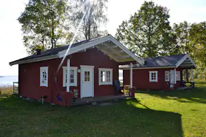 Vallsnäs Camping - Mobilheime auf dem Campingplatz