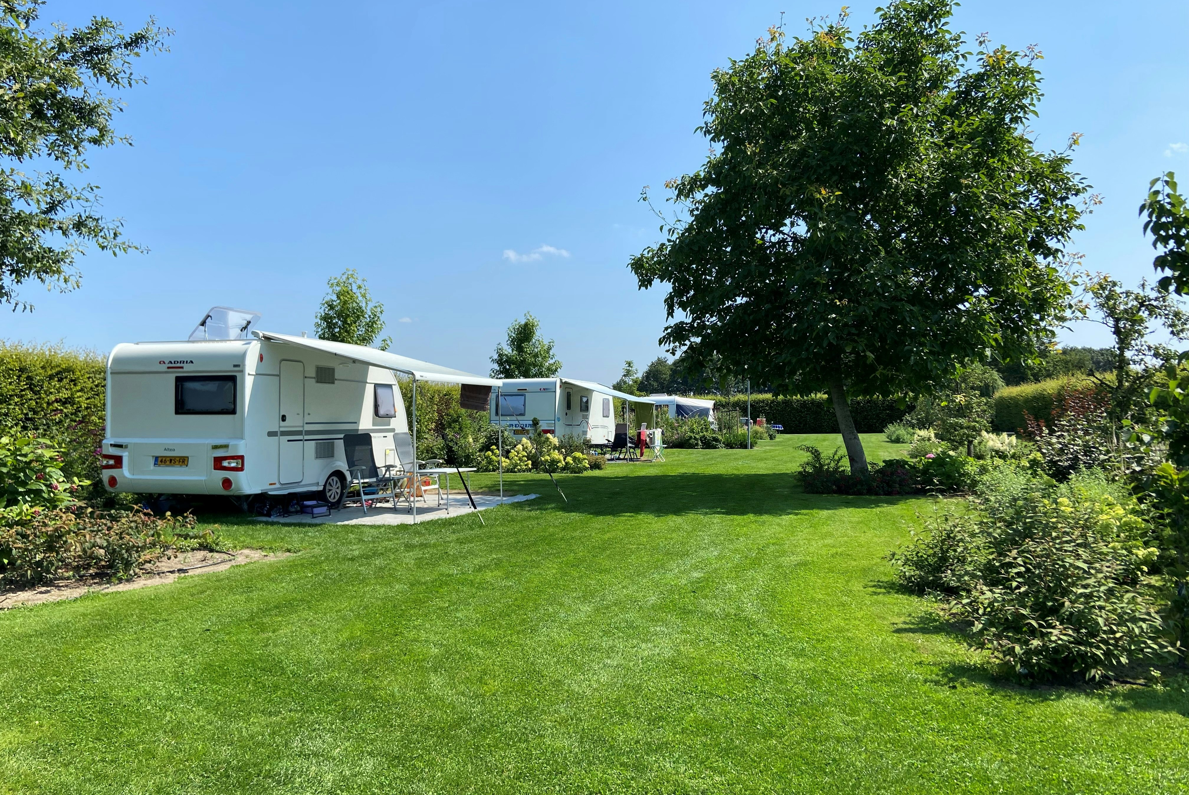 Camping van Kempenhof - Wohnmobil- und Wohnwagenstandplätze auf der Wiese
