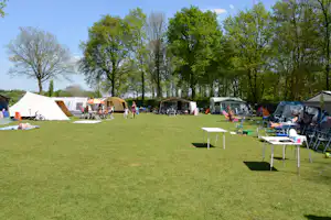 Camping van Rossum's Troost - Zeltplatz vom Campingplatz auf grüner Wiese