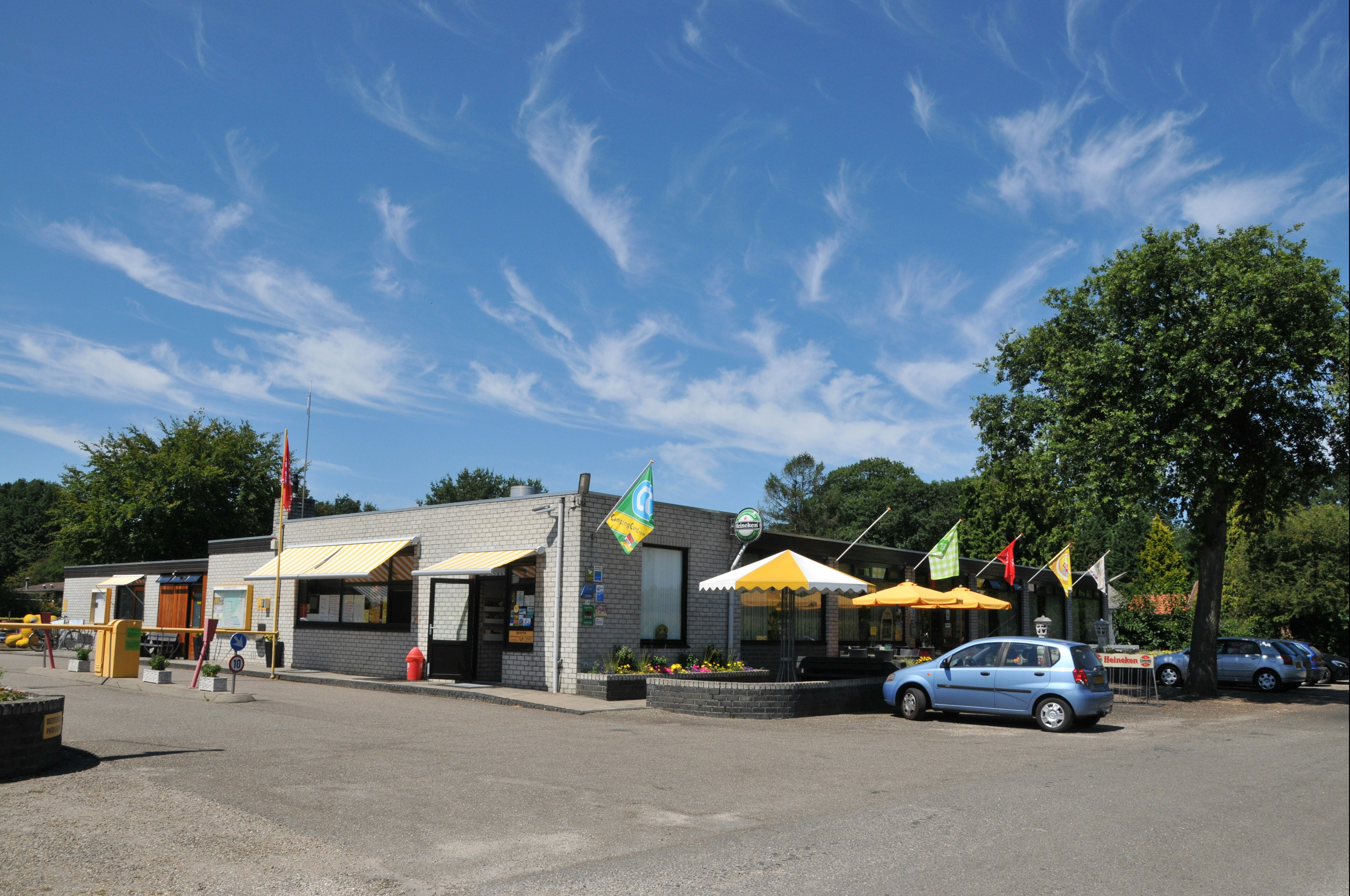 Camping van Rossum's Troost - Eingang des Campingplatzes