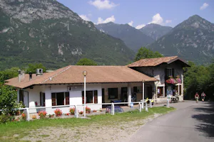 Camping Vantone Pineta - Rezeption auf dem Campingplatz