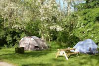 Camping Vauban -  Wohnwagen- und Zeltstellplatz auf dem Campingplatz