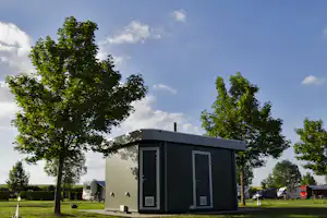 Camping Václav - Sanitärhäuschen auf dem Stellplatz vom Campingplatz