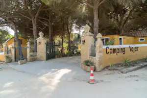 Camping Vejer - Einfahrt