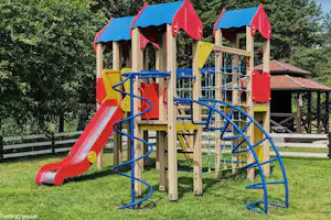 Camping Verbelnieki - Spielplatz vom Campingplatz mit Rutsche