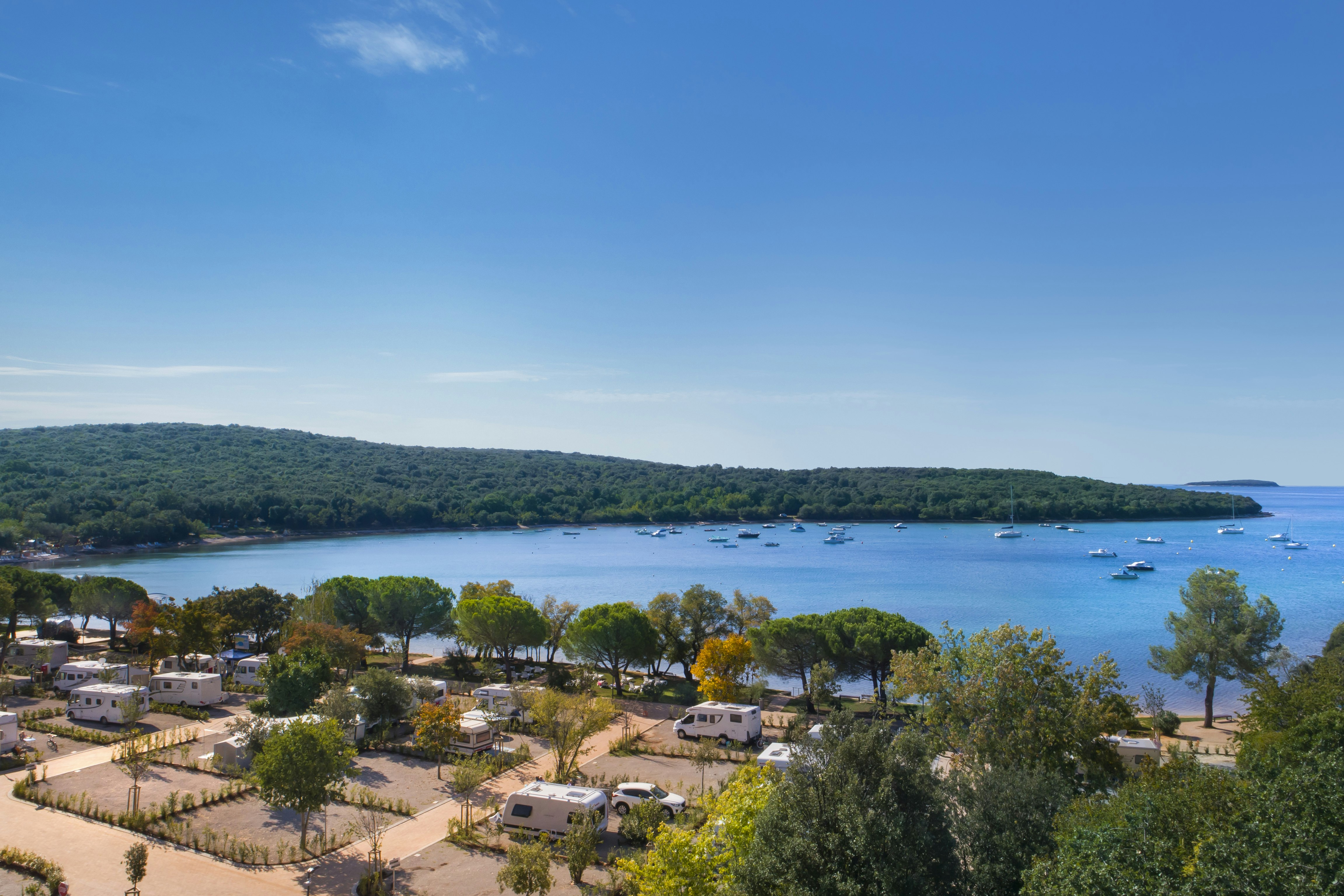 Camping Veštar - Standplätze auf dem Campingplatz